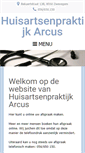 Mobile Screenshot of huisartsenpraktijkarcus.be